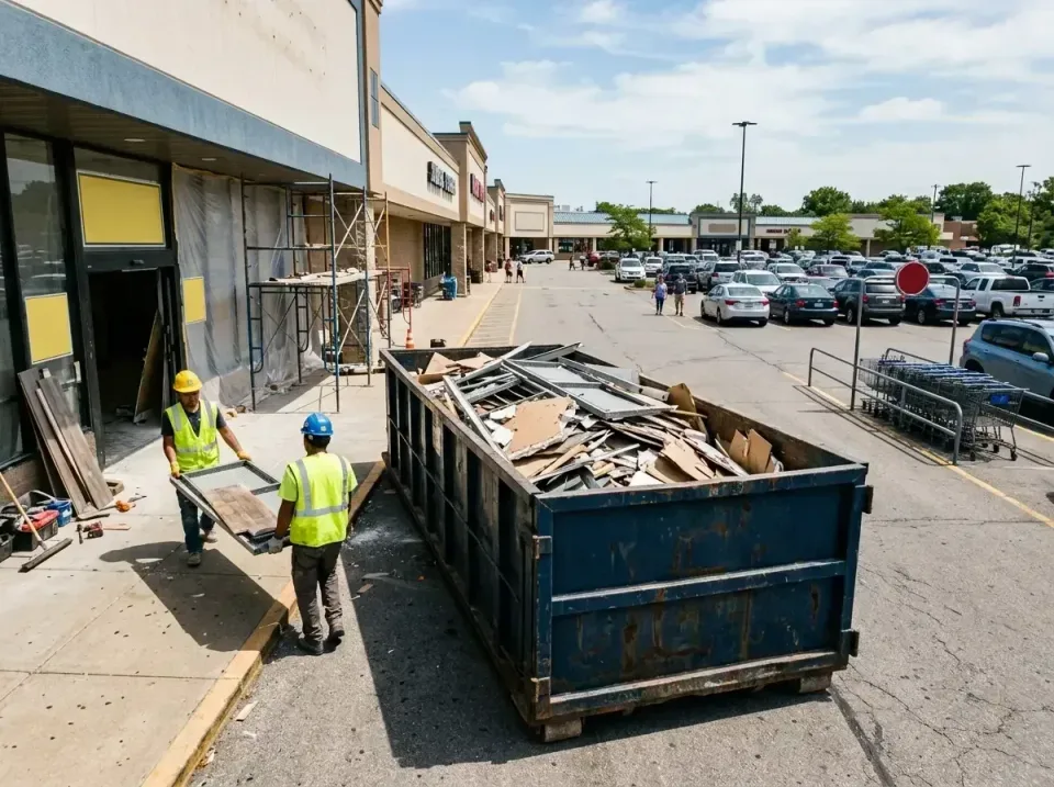 retail-store-renovation-debris-003 — frequently asked questions, Roll-off Dumpster Rentals in Lipscomb, AL